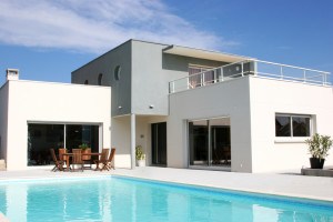 Luxurious swimming pool to cool off in, on that perfect summer holiday.